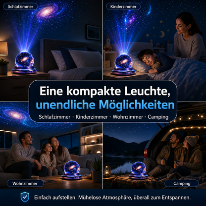 🔮 Nachtlicht-Projektor – intelligenter holografischer Sternenprojektor🦅❤️❤️❤️