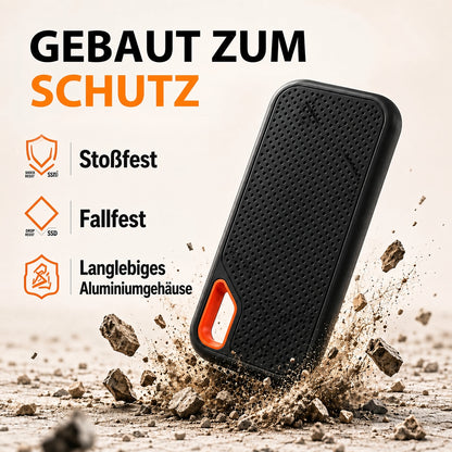 🏆 Blitzverkauf ⚡ Über 50.000 verkauft! Fast ausverkauft – 🔥 2TB Mini-SSD (USB-C,USB-A) | Bis zu 2000 MB/s🦄👠