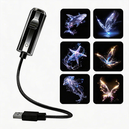 💡🦅BVJ® Plug-and-Play HD-Galaxie- & Ozean-Projektor-Nachtlicht 🐟 Über 50.000 zufriedene Nutzer🐳