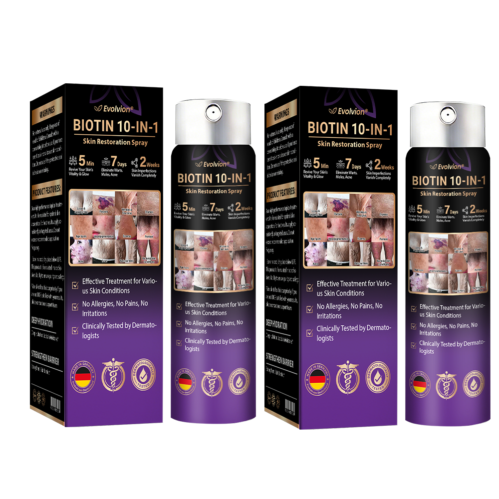 Hergestellt und versandt aus Deutschland ✨❤️Evolvion® Biotin 10-in-1 Hautregenerations-Spray🦅