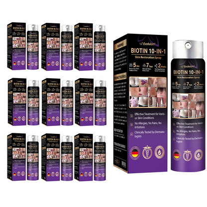 Hergestellt und versandt aus Deutschland ✨❤️Evolvion® Biotin 10-in-1 Hautregenerations-Spray🦅