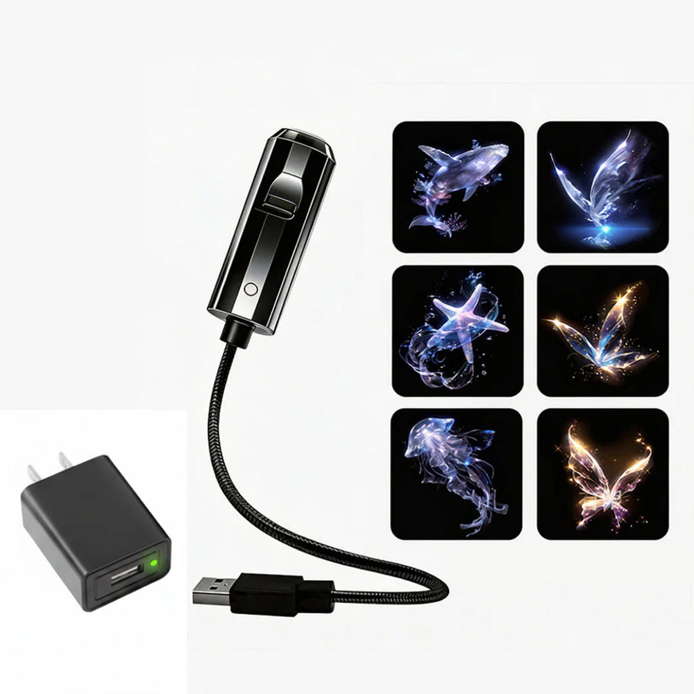 💡🦅BVJ® Plug-and-Play HD-Galaxie- & Ozean-Projektor-Nachtlicht 🐟 Über 50.000 zufriedene Nutzer🐳