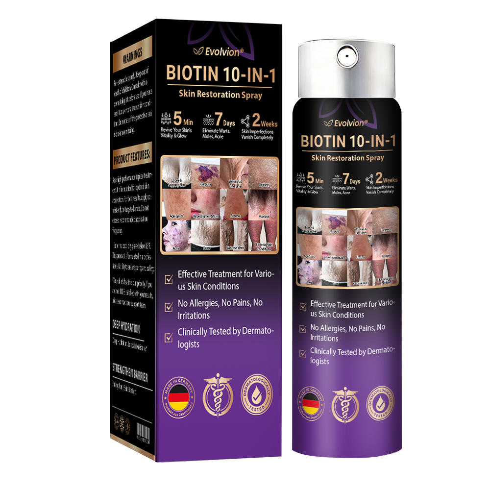Hergestellt und versandt aus Deutschland ✨❤️Evolvion® Biotin 10-in-1 Hautregenerations-Spray🦅