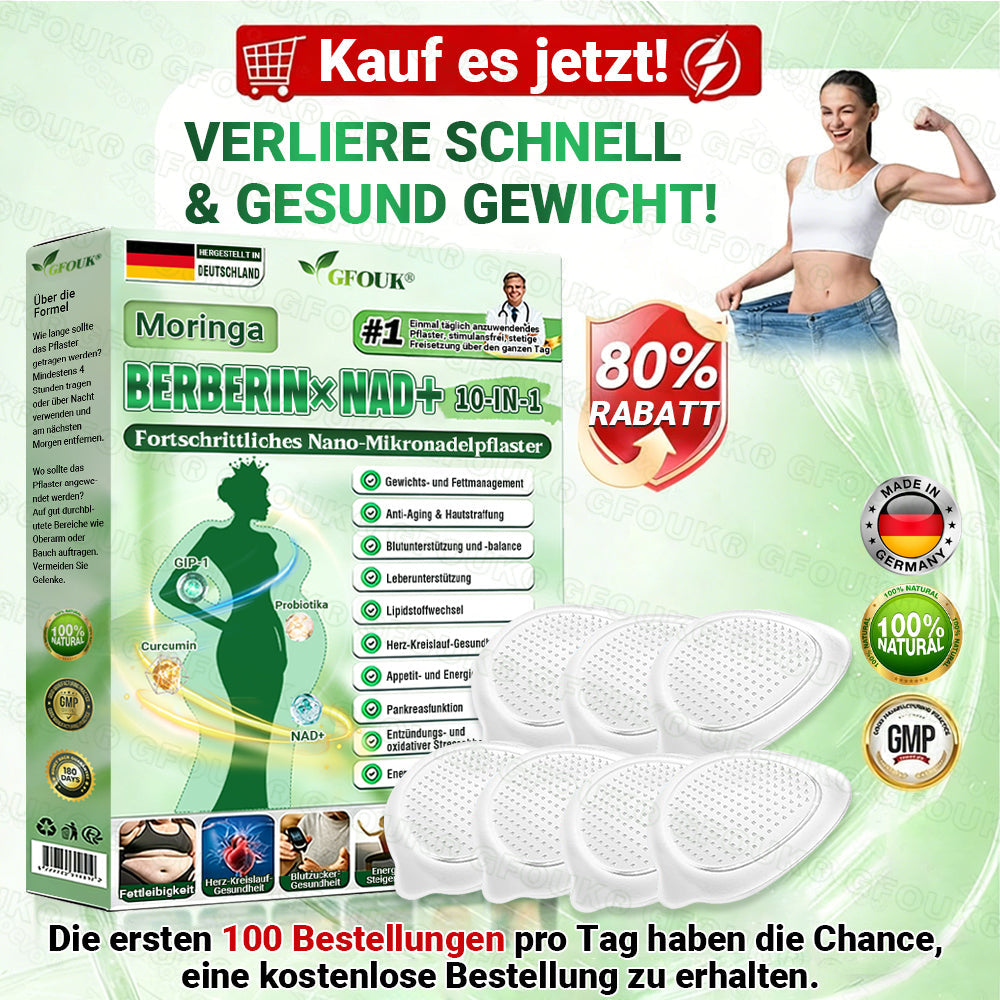 Offizieller Shop I🦅👨‍⚕️GFOUK® NAD+ 10-in-1-Pflaster mit fortschrittlicher Nano-Mikronadel-Technologie