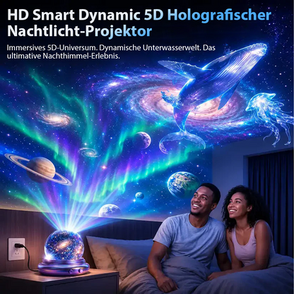 🔮 Nachtlicht-Projektor – intelligenter holografischer Sternenprojektor🦅❤️❤️❤️