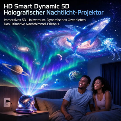 🔮 🦄Nachtlicht-Projektor – Smarter holografischer Sternenprojektor💕💕💕