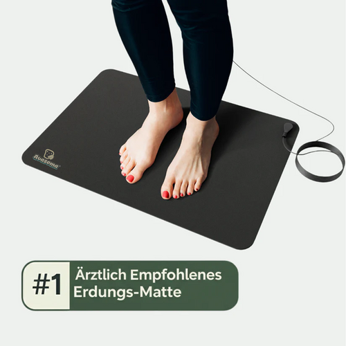 🌍Natürliche Erdungsmatte – für besseren Schlaf & Regeneration 🧘‍♂️🔋