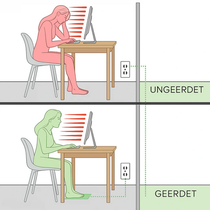 🌍Natürliche Erdungsmatte – für besseren Schlaf & Regeneration 🧘‍♂️🔋