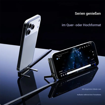 240W Super-Schnellladekabel – 2-in-1 Ladekabel & Handyhalter❤️