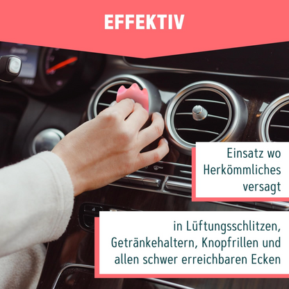 Der clevere Auto-Innenraum-Reiniger aus Deutschland | Wiederverwendbar, abwaschbar & antibakteriell