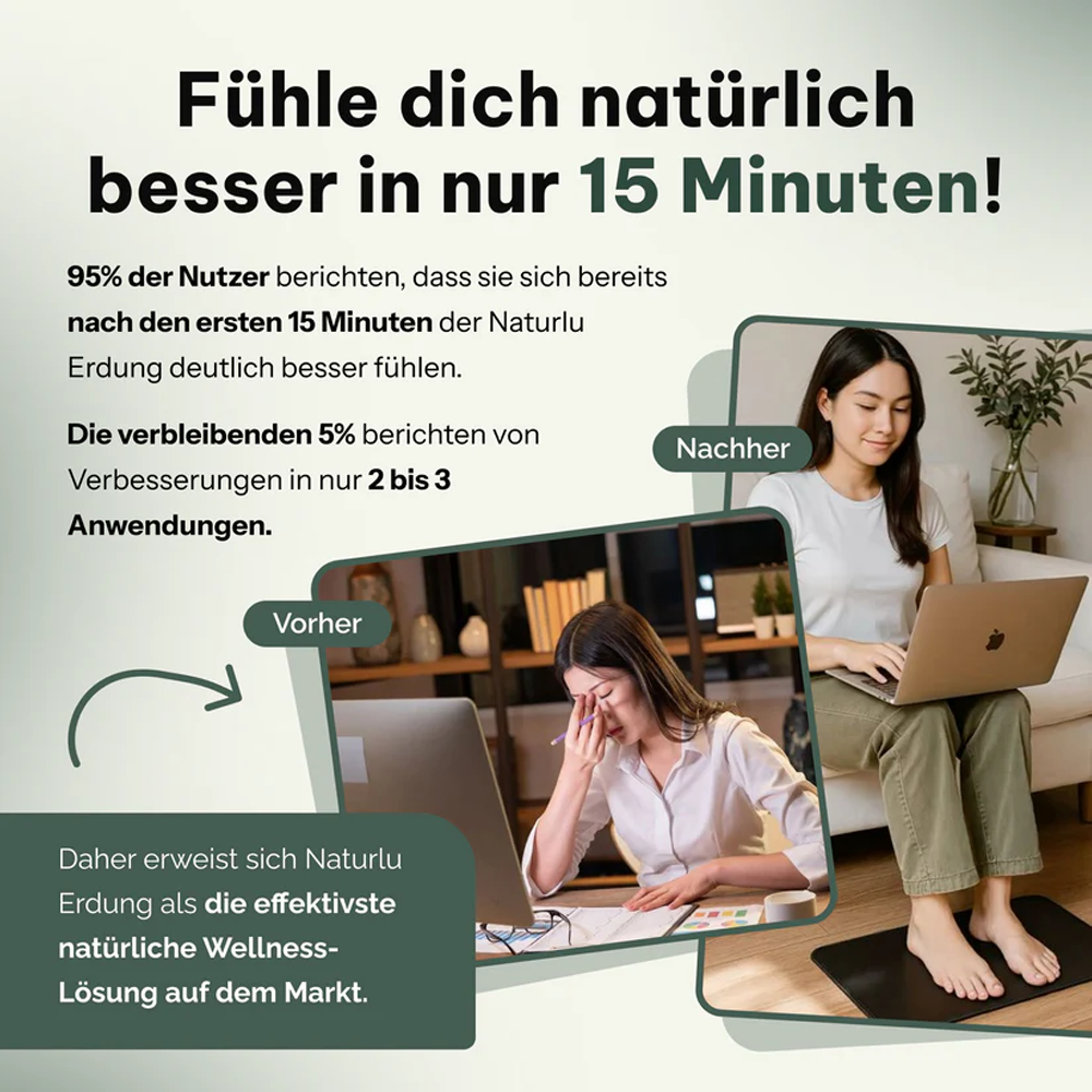 🌍Natürliche Erdungsmatte – für besseren Schlaf & Regeneration 🧘‍♂️🔋