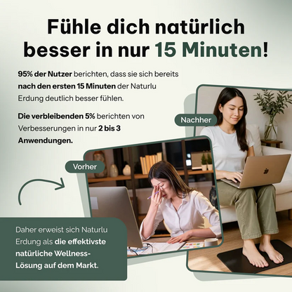🌍Natürliche Erdungsmatte – für besseren Schlaf & Regeneration 🧘‍♂️🔋
