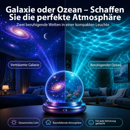 🔮 Nachtlicht-Projektor – intelligenter holografischer Sternenprojektor🦅❤️❤️❤️