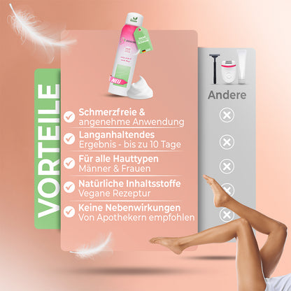 Body Haarentfernungsschaum
