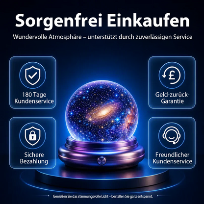 🔮 Nachtlicht-Projektor – intelligenter holografischer Sternenprojektor🦅❤️❤️❤️