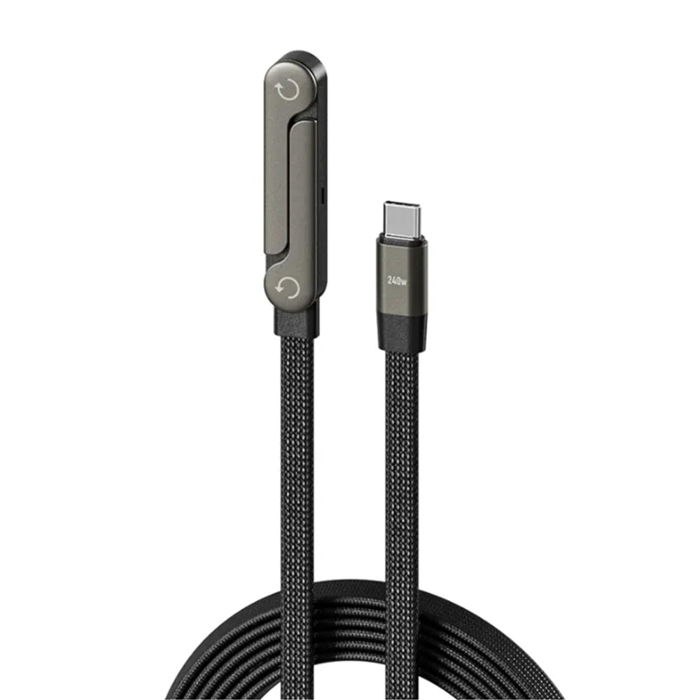 240W Super-Schnellladekabel – 2-in-1 Ladekabel & Handyhalter❤️