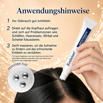 🦄Evolvion® Deoxyribose Kopfhautserum – Fortschrittliche Kopfhautpflege für voller wirkendes Haar