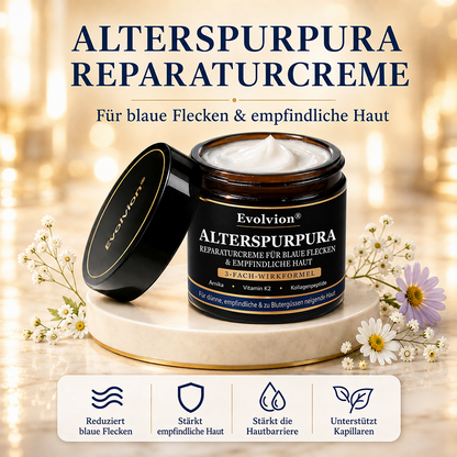 🦄💋Evolvion® Pflegecreme bei seniler Purpura, Blutergüssen & fragiler Haut💕💕💕