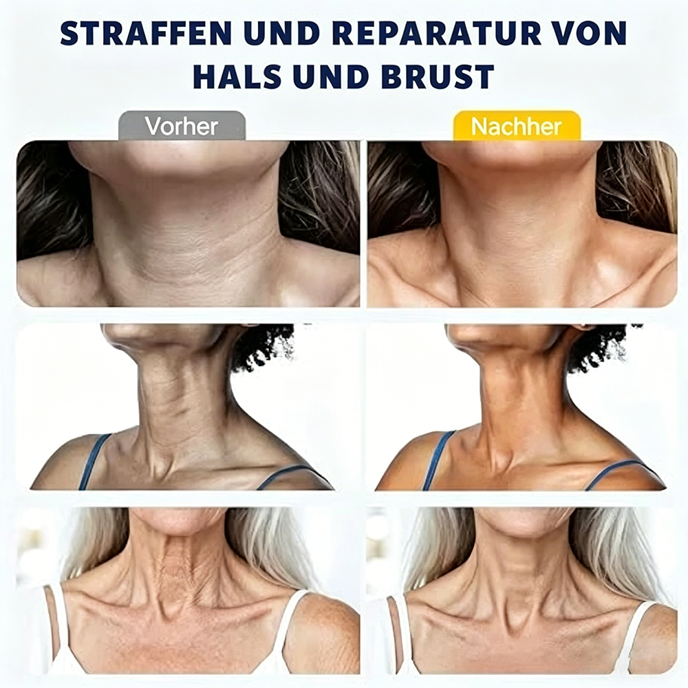 🏆 Flash-Sale ⚡ Straffende Halscreme mit Kollagen & Fulleren