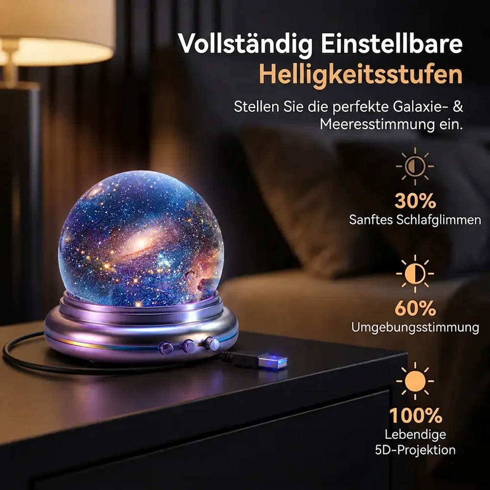 🔮 Nachtlicht-Projektor – intelligenter holografischer Sternenprojektor🦅❤️❤️❤️
