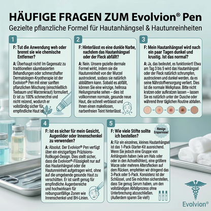 Hergestellt und versandt aus Deutschland ✨Evolvion® 𝟕-𝐓𝐚𝐠𝐞 Hautanhängsel- & Fleckenentferner (𝟕-𝐃𝐚𝐲 𝐒𝐤𝐢𝐧 𝐓𝐚𝐠 & 𝐒𝐩𝐨𝐭 𝐄𝐫𝐚𝐬𝐞𝐫) – Schmerzfreier & narbenfreier fortschrittlicher Roll-on-Stift zur Entfernung von Hautunreinheiten