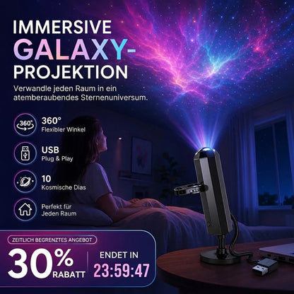 💡🦅BVJ® Plug-and-Play HD-Galaxie- & Ozean-Projektor-Nachtlicht 🐟 Über 50.000 zufriedene Nutzer🐳