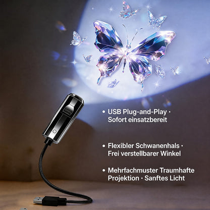 💡🦅BVJ® Plug-and-Play HD-Galaxie- & Ozean-Projektor-Nachtlicht 🐟 Über 50.000 zufriedene Nutzer🐳