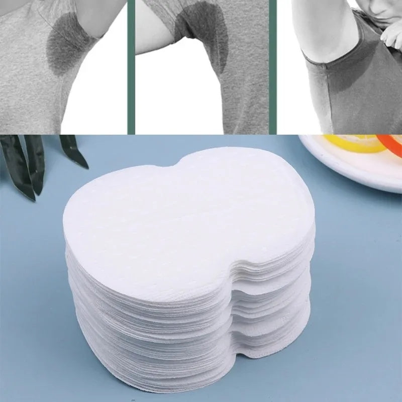 SweatPads 1 Sett + 1 Sett GRATIS: Pustende Engangs Underarms Svetteabsorberende Pads